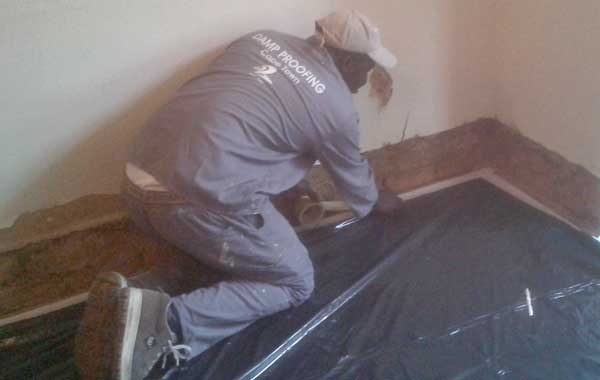 Damp Proofing Cape Town staff work very neatly